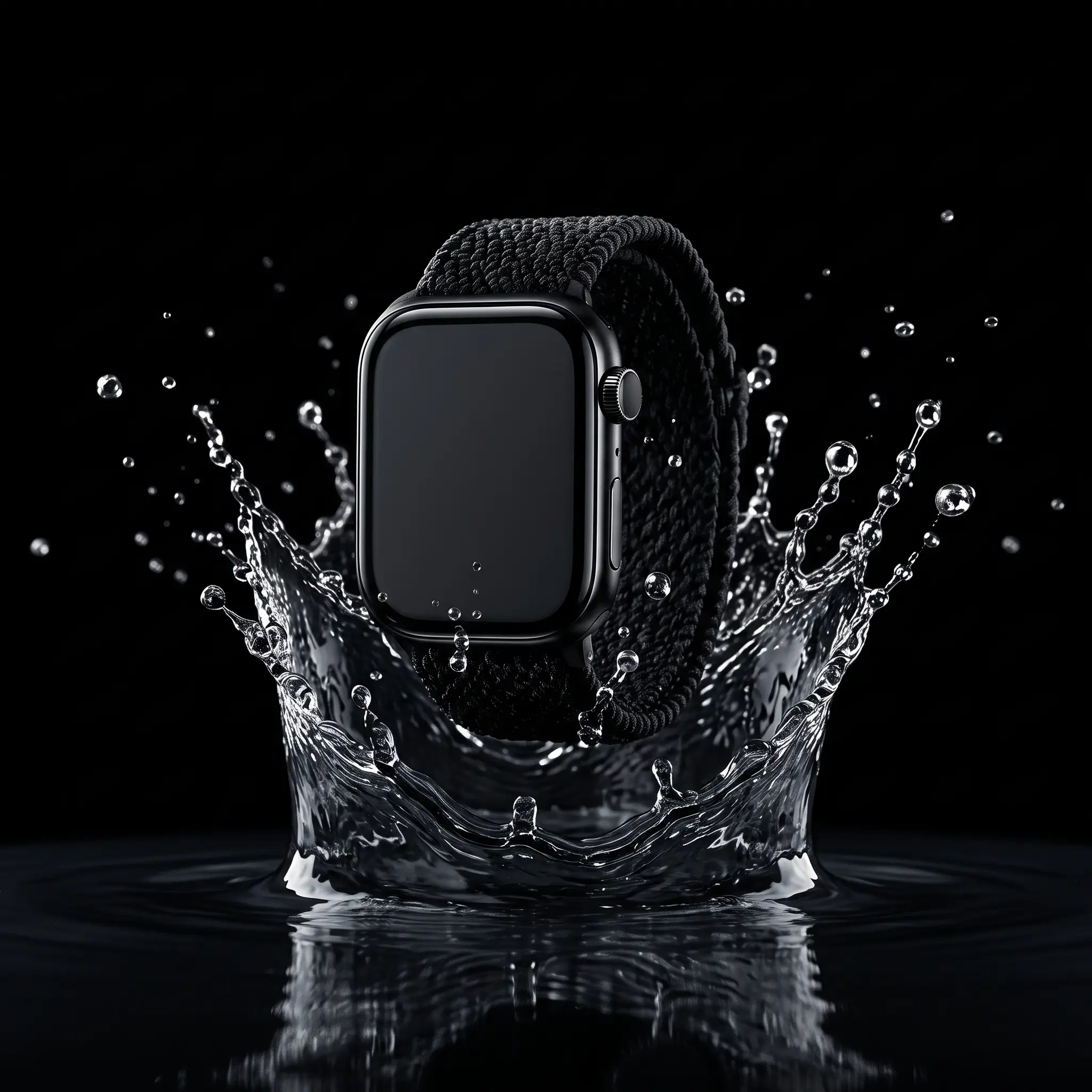 GALUXE Watch 10 Air splashing in water
